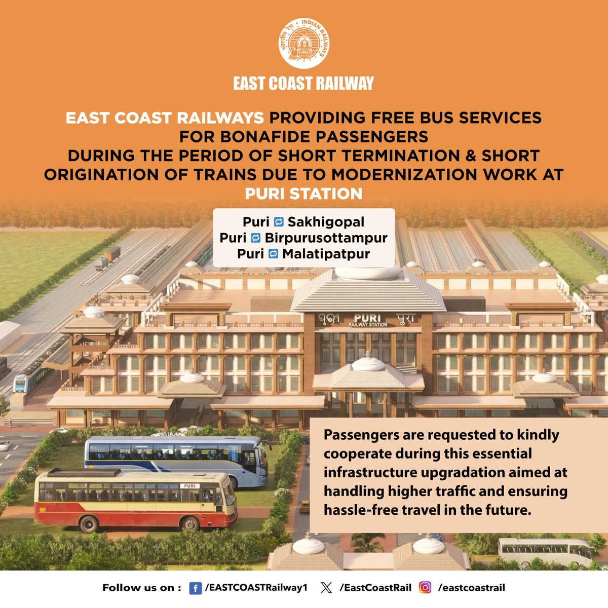 East Coast Railway tweet media