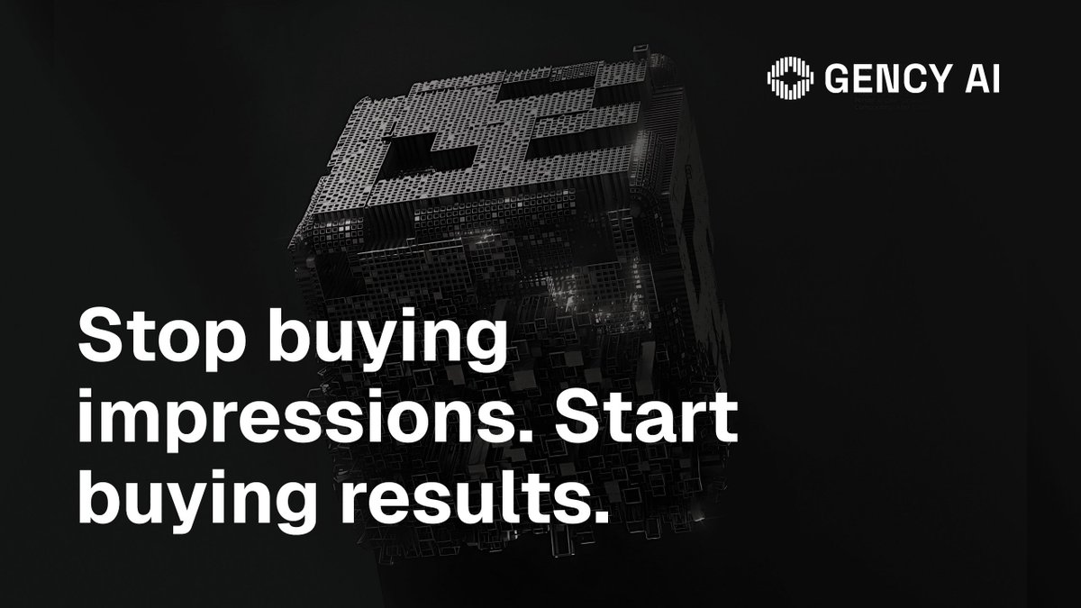 GENCY AI tweet media