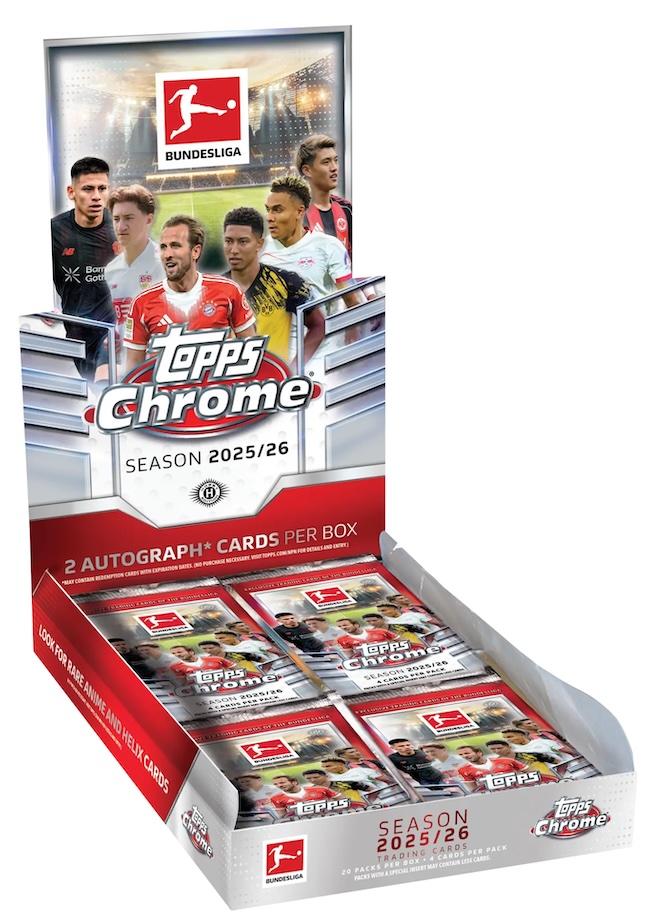 製品情報】 2026年3月以降 発売予定 ⚽ 2025-26 TOPPS CHROME