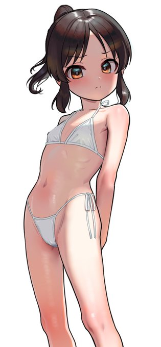 かなり頑張ったのでPにドキドキしてほしバナありす (X君基準でヌードに設定してますが、水着着てます)