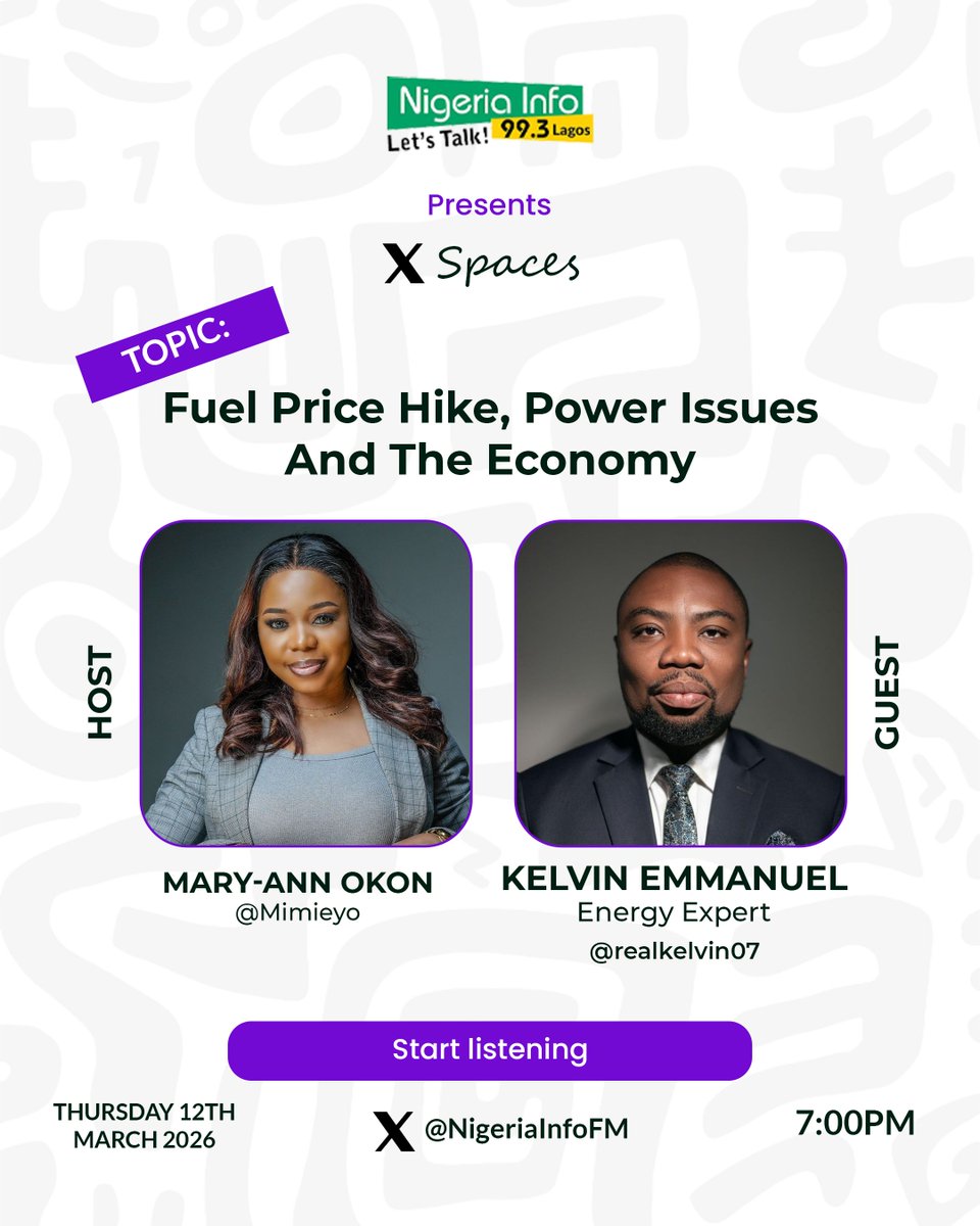 Nigeria Info FM 99.3 tweet media