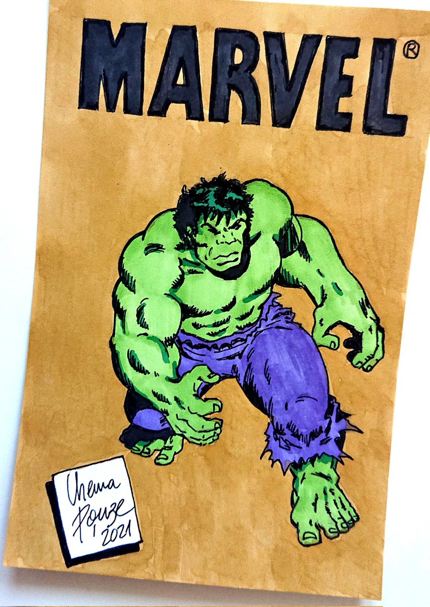 Chema_Ponze's tweet image. ¡Buenos días y feliz jueves!
#art #Hulk #LaMasa