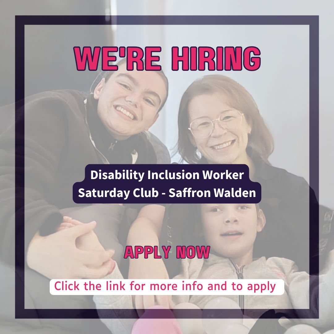 AccuroEssex's tweet photo. 📢 WE'RE HIRING!

Lovely role working with our brilliant members at Saturday Club in Saffron Walden.
Find out more about this role and our other current vacancies 👇
https://t.co/heVlIZJoMI

#SaffronWaldenjobs #parttimerole #supportworker #recruitment #localcharityjobs https://t.co/g6SpPbhwGb