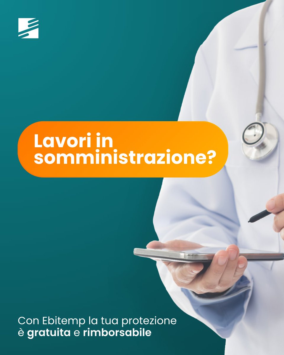 Con Ebitemp liste d’attesa e costi della sanità privata non sono più un ostacolo. 👩‍⚕️

Se lavori in somministrazione con 12 mesi di anzianità da gennaio 2023, puoi accedere a tutele uniche per ricoveri e grandi interventi.
Scopri di più 👉 ebitemp.it/piano-sanitari…