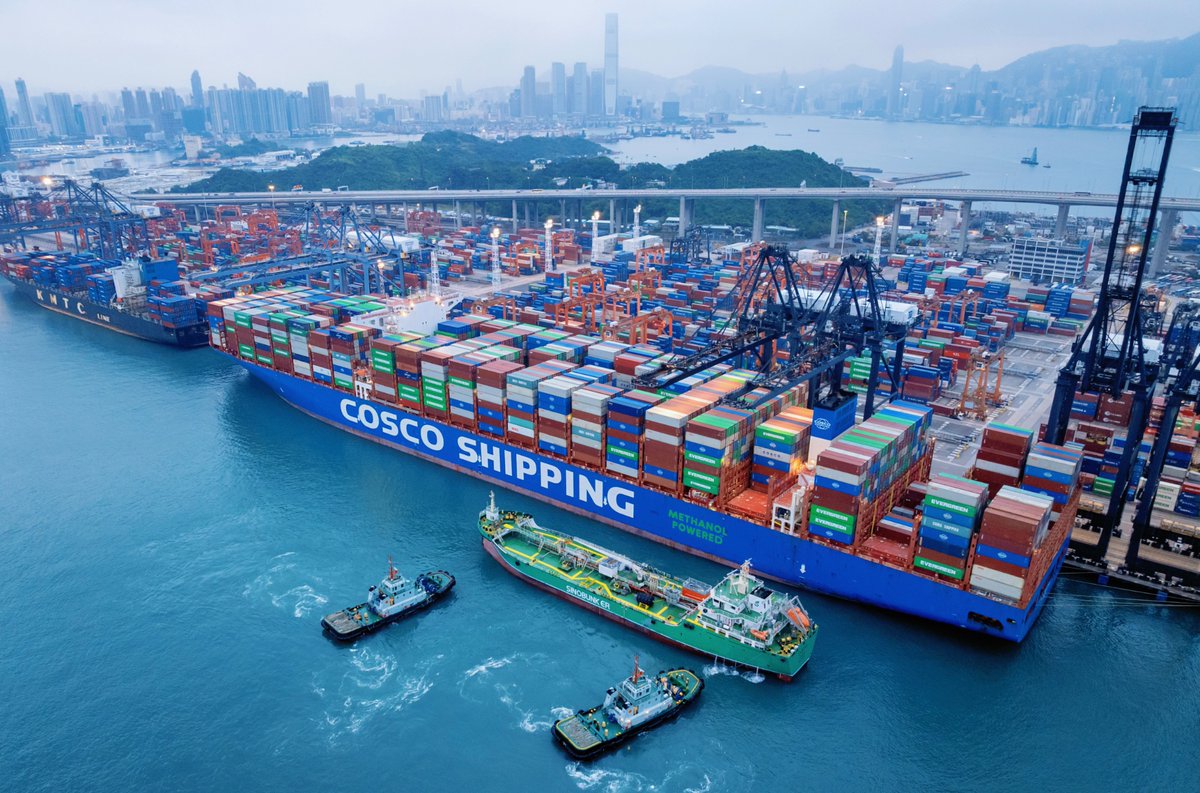 COSCO SHIPPING tweet media