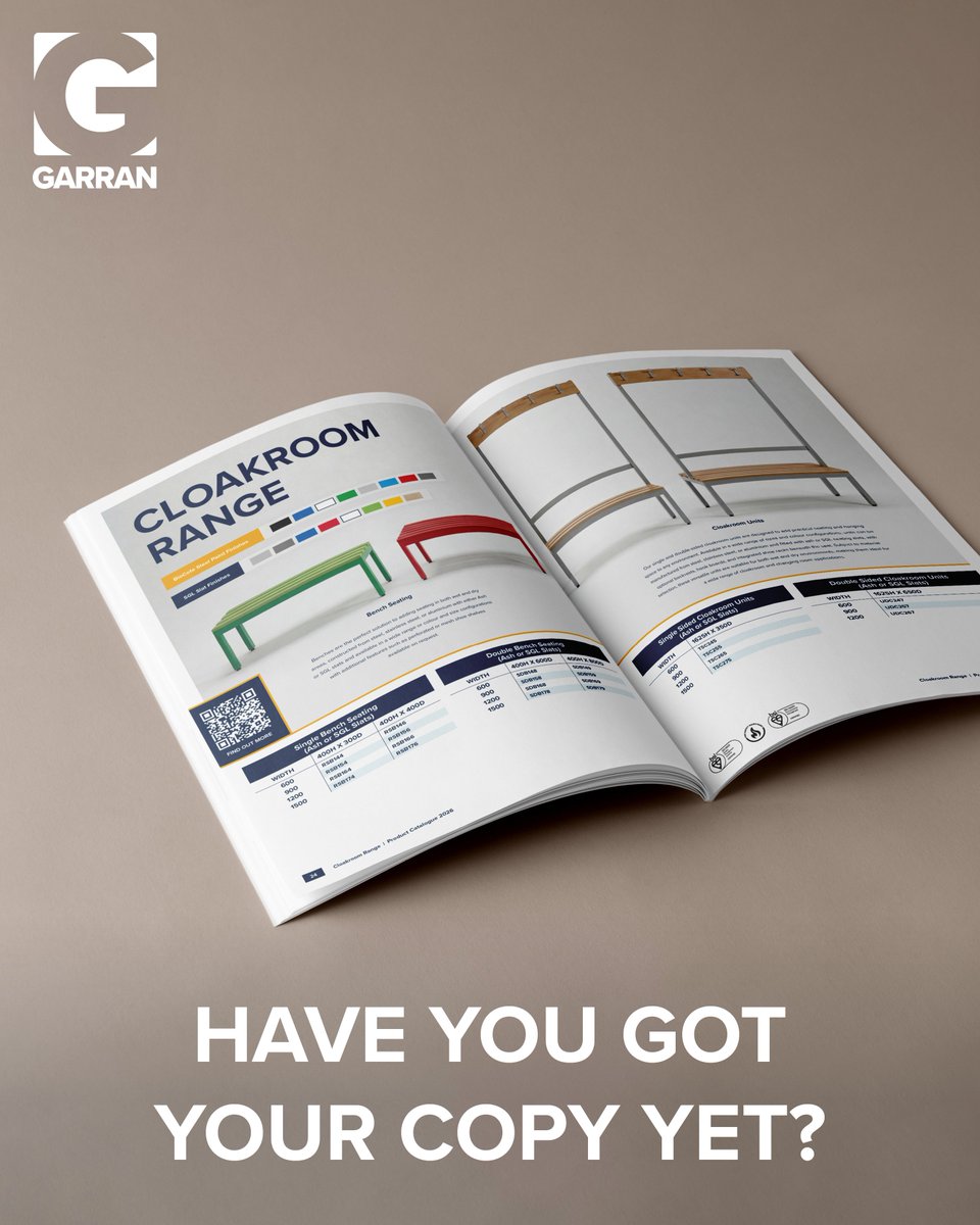 GarranWorkspace's tweet photo. Have you downloaded your copy yet?

Our Core Product Catalogue brings together the full core Garran range in one place, making it easier to explore and order locker systems.

Download your copy and explore the full range: https://t.co/dqIQqETn8s https://t.co/SFBYPQOCh4