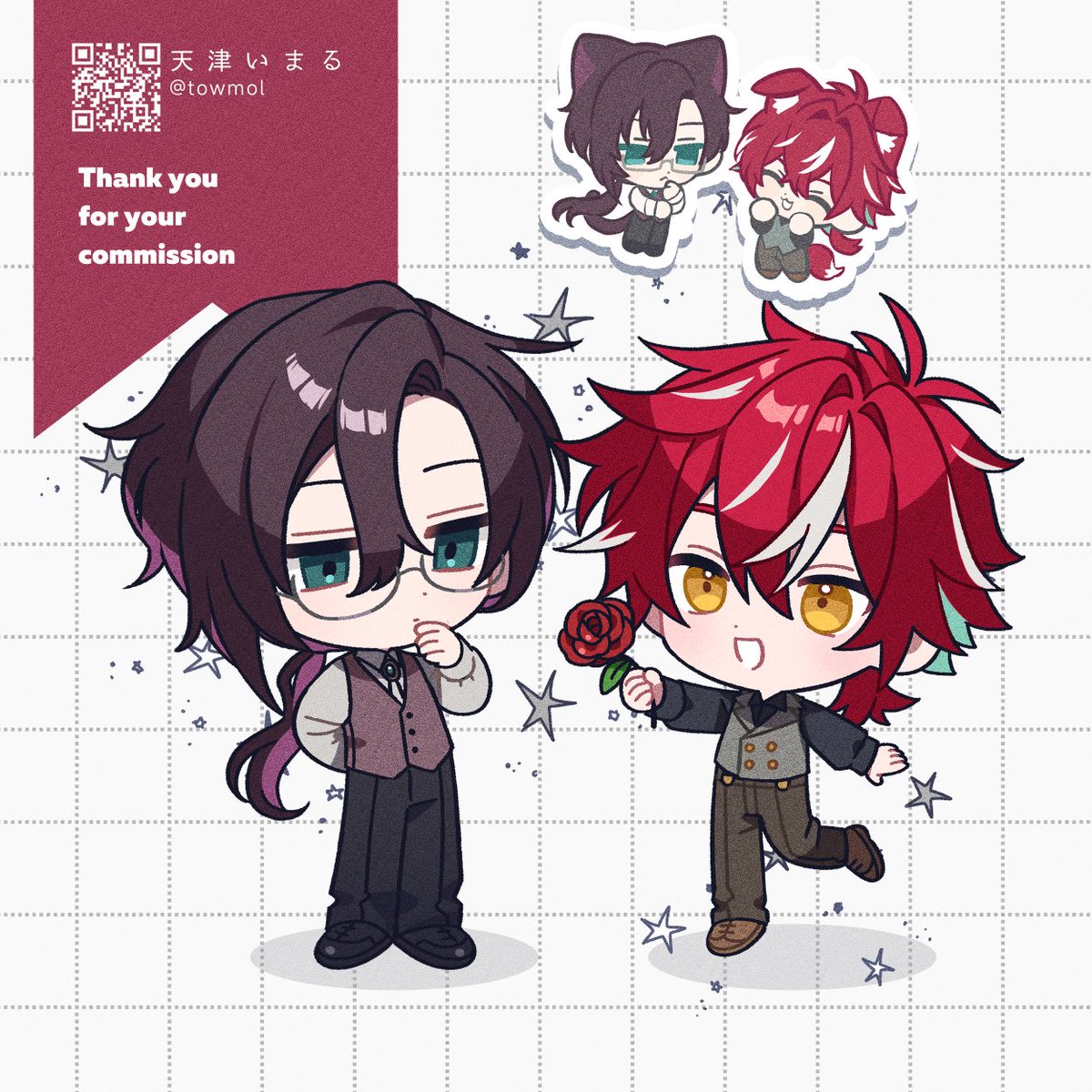 towmol's tweet photo. skeb納品しました✍
https://t.co/Y1ok3MmJhK #Skeb #Commission @skeb_jpより https://t.co/sS3en4dFLd