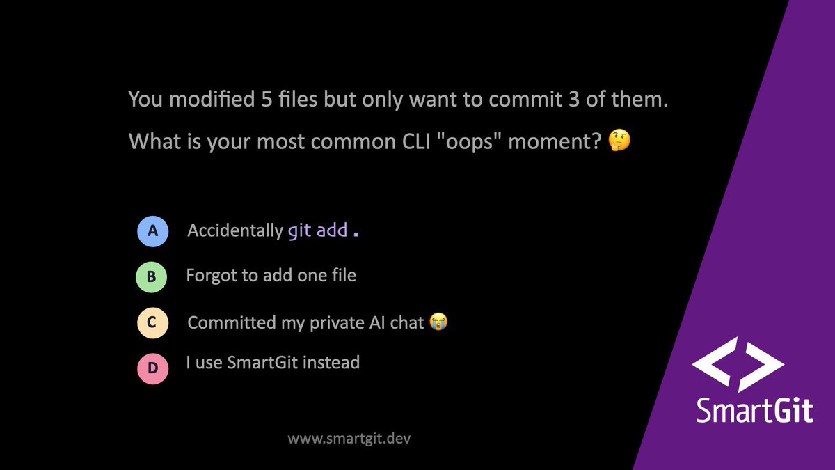 SmartGit tweet media