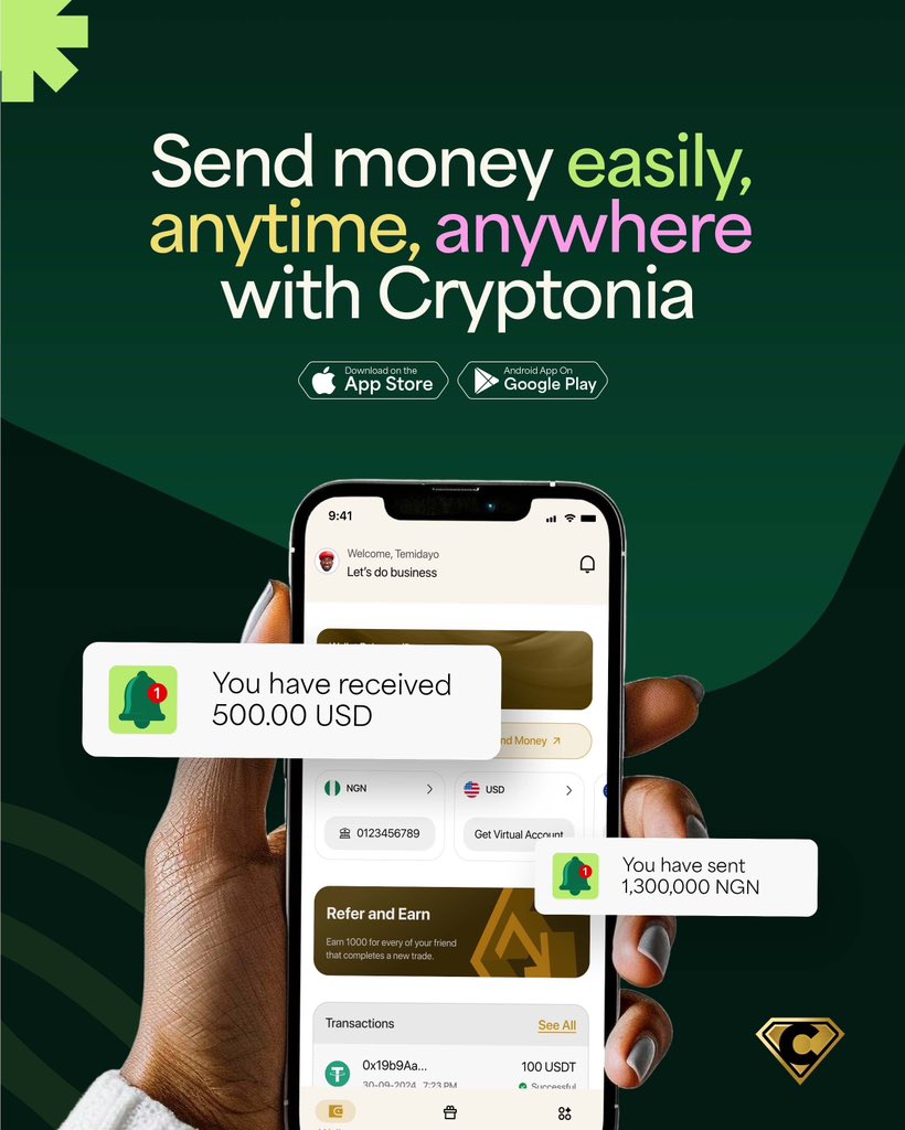 Cryptonia tweet media