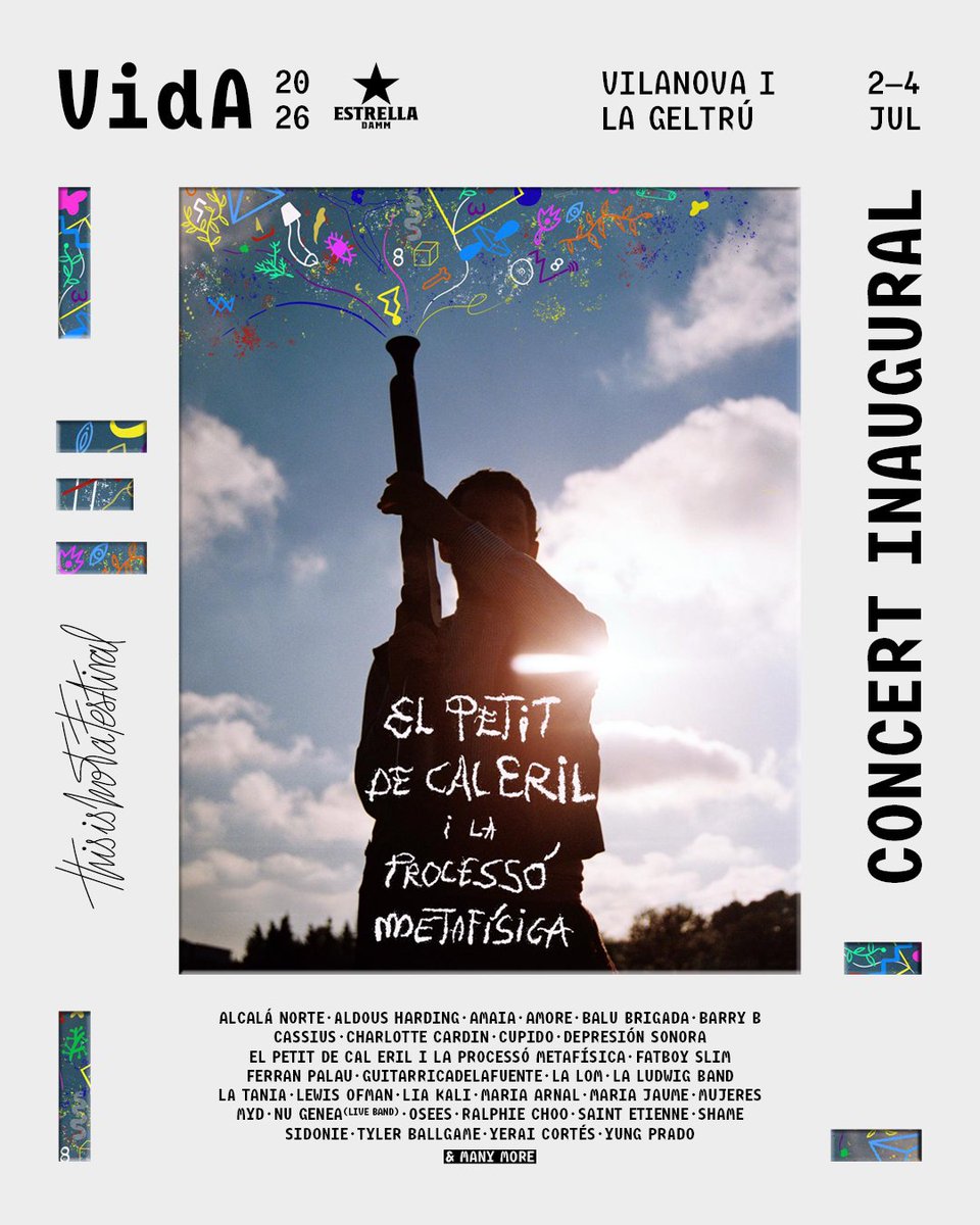 bankrobberbcn's tweet photo. EL PETIT DE CAL ERIL I LA PROCESSÓ METAFÍSICA
Espectacle inaugural del @vidafestival 2026
https://t.co/FSlp7g4lRe
@petitdecaleril https://t.co/vwwo3vZgdj