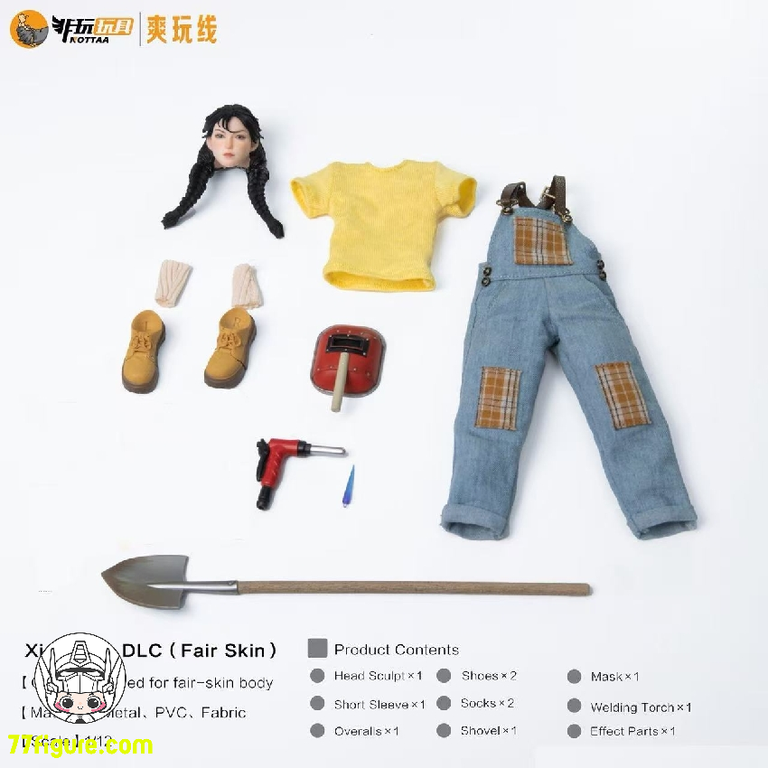 77figure's tweet image. [予約商品] Nottaa Collection 1/12 小芳 DLC アクセサリーパック 白い肌Ver.
素材：ABS、PVC、布

全額：6200円（税込み）
--------
👇詳細・アップデートのリンク👇
77fig.com/NTA-XIAOFANG-F…

#NottaaCollection #小芳 #DLC #アクセサリーパック #非玩玩具 #素体 #女素体 #美少女 #女性素体