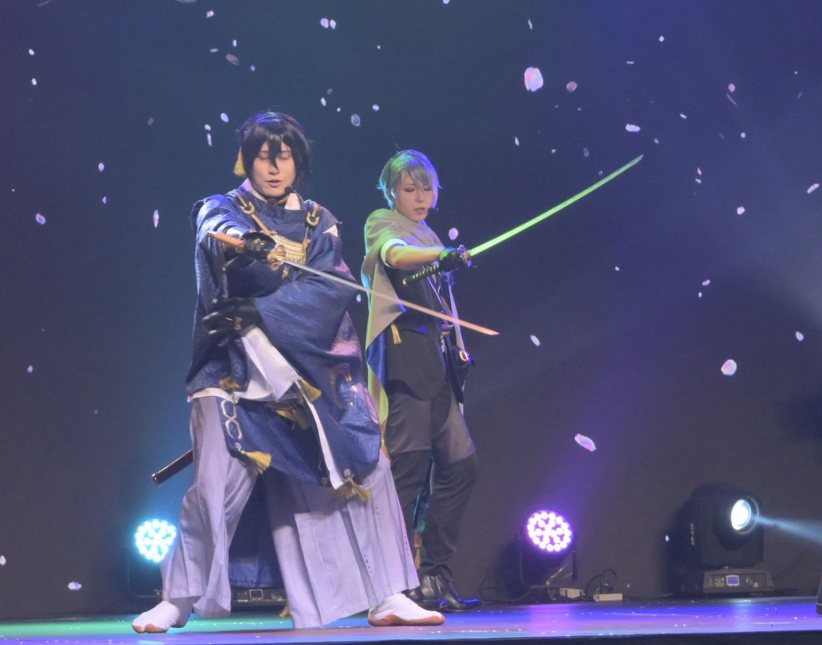 tofu_katze's tweet photo. 同じタイミングで目閉じてて、なんかかっこいいシーンに見える三日月宗近と山姥切長義(たまたま偶然w)

コスパフォ/ステショ/刀剣乱舞
#山単刀語
#ラララビ https://t.co/3qvnbIHEal