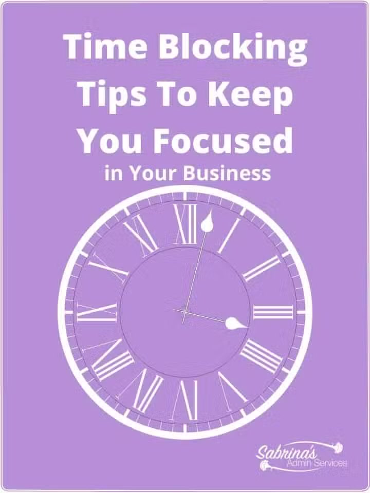 SMQorg's tweet image. Struggling with managing your micro or solopreneur business? 
Get a free ebook to help you manage your day more effectively! 

sabrinasadminservices.com/time-blocking-…

#smallbusiness #timemanagement #soloprenur #timeblocking #sabrinasadminservices