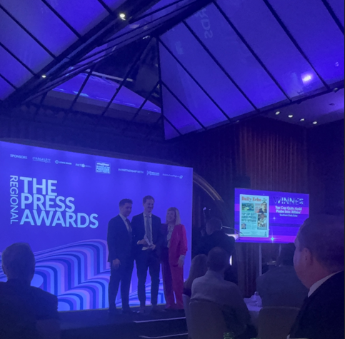 charlotteikonen's tweet photo. The @RegPressAwards yesterday showcased the very best of local journalism.

Proud to be there supporting #Newsquest journalists alongside colleagues from across the industry 👏

Congratulations to our winners and everyone nominated 🏆 https://t.co/h8236zFzpX