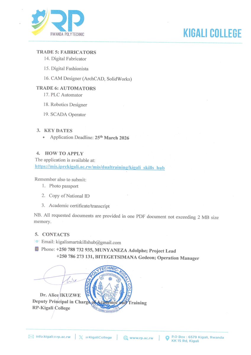 RP-Kigali College tweet media