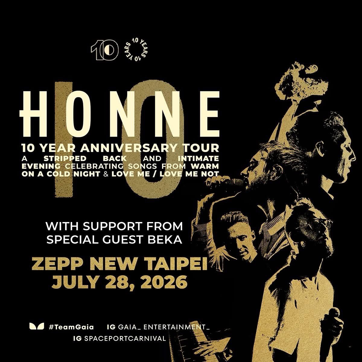 Luvmedec23's tweet photo. [Ticketing Service]
[Jastip Tiket]

HONNE 10 YEAR ANNIVERSARY TOUR in Taipei

🗓️ July 28, 2026
📍 Zepp New Taipei
💌 DM for more info &amp; booking
Bagi yg tertarik bisa langsung DM ya

#HONNE #HONNE10YearsTourTaipei #10YearsOfHONNE #Taipei #Zepp #ZeppNewTaipei https://t.co/6UbafopnFv