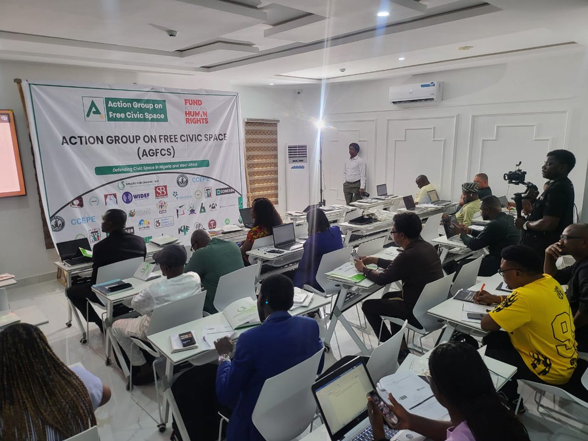 Action Group on Free Civic Space tweet media