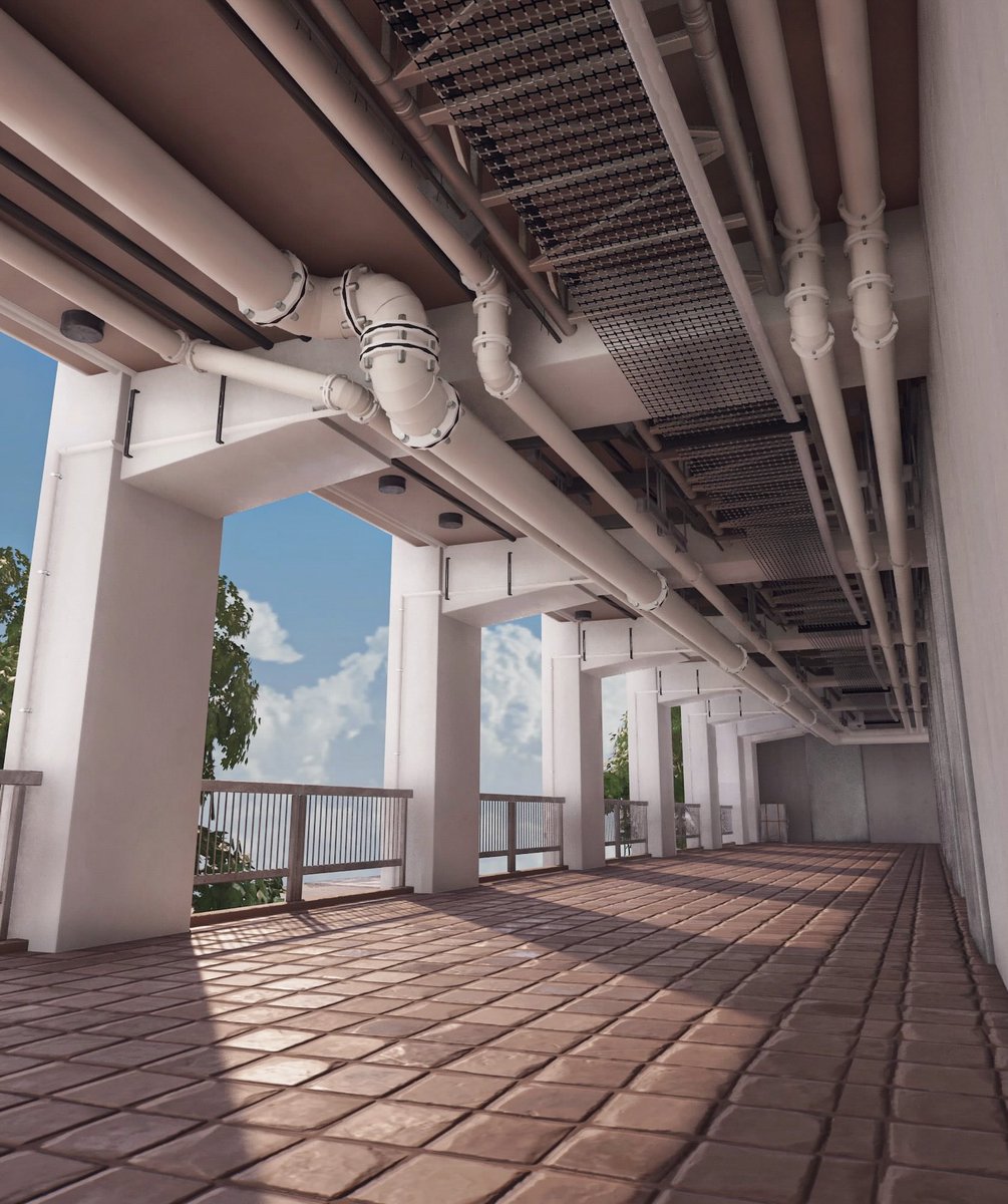 Ramagami2's tweet photo. フォートナイトで配管通路つくった

 #フォートナイトクリエイティブ 
 #FortniteCreative https://t.co/UxprmaSG9D