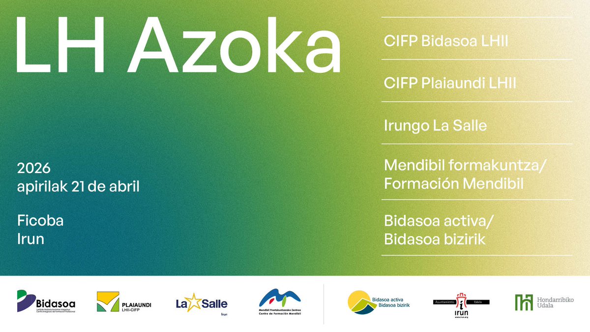 CIFP BIDASOA LHII tweet media