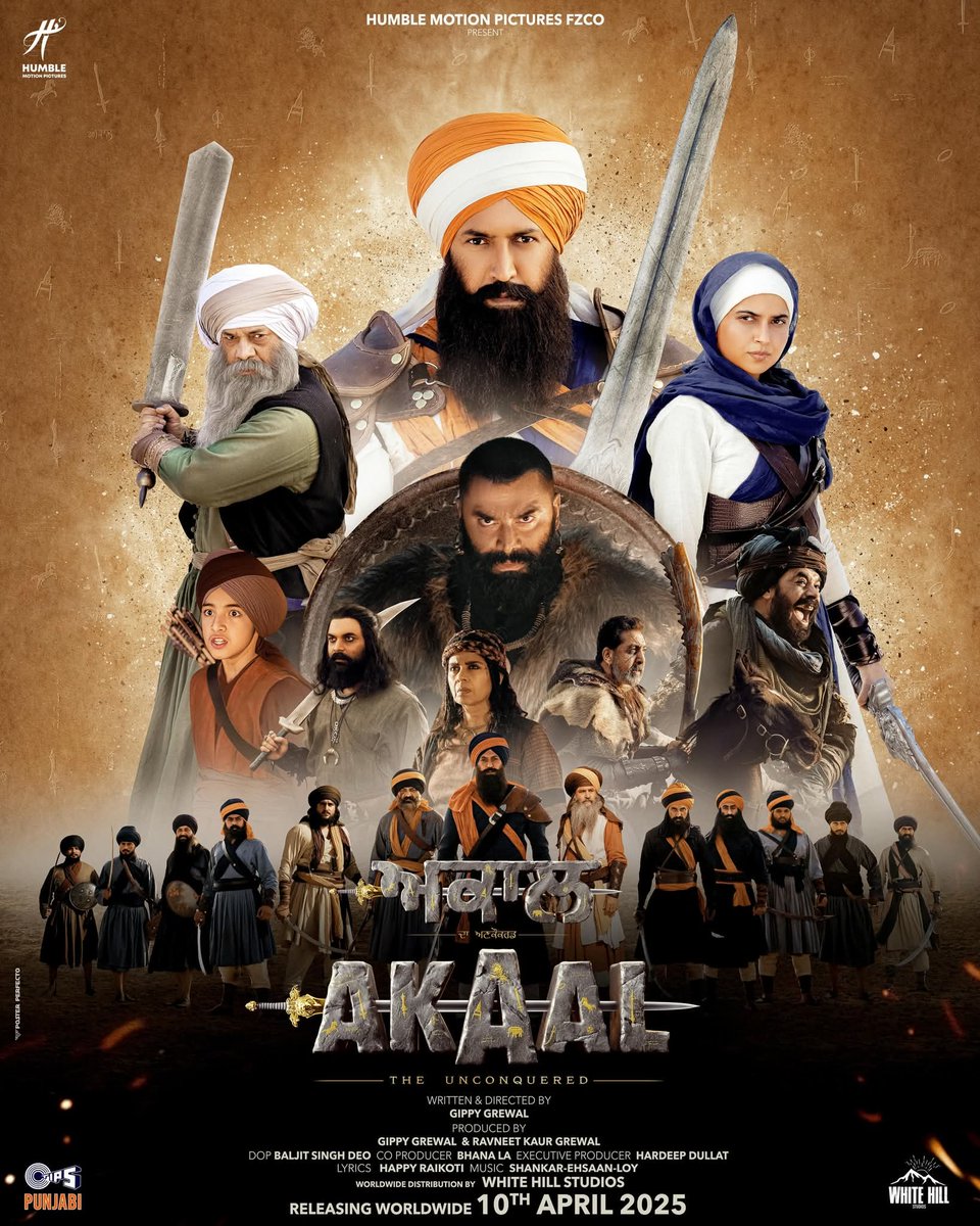 CinemaRareIN's tweet image. Punjabi film #Akaal (2025) by @GippyGrewal, ft. @GippyGrewal #NimratKhaira @GurpreetGhuggi @nikitindheer @iamshindagrewal @lalded &amp;amp; @ItsPrinceKJ, now streaming on @ChaupalApp.

#KaranJohar @adarpoonawalla @apoorvamehta18 @bhumika_tewari @RavneetGrewal__ @bhana_la  @Akaal_movie