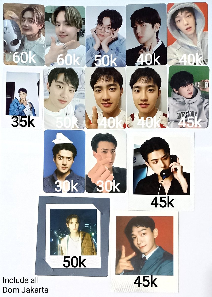 Sayminlinieee's tweet photo. Wts PC Photocard EXO suho baekhyun chen sehun D.O. chanyeol polaroid https://t.co/7pT7xez2Ld