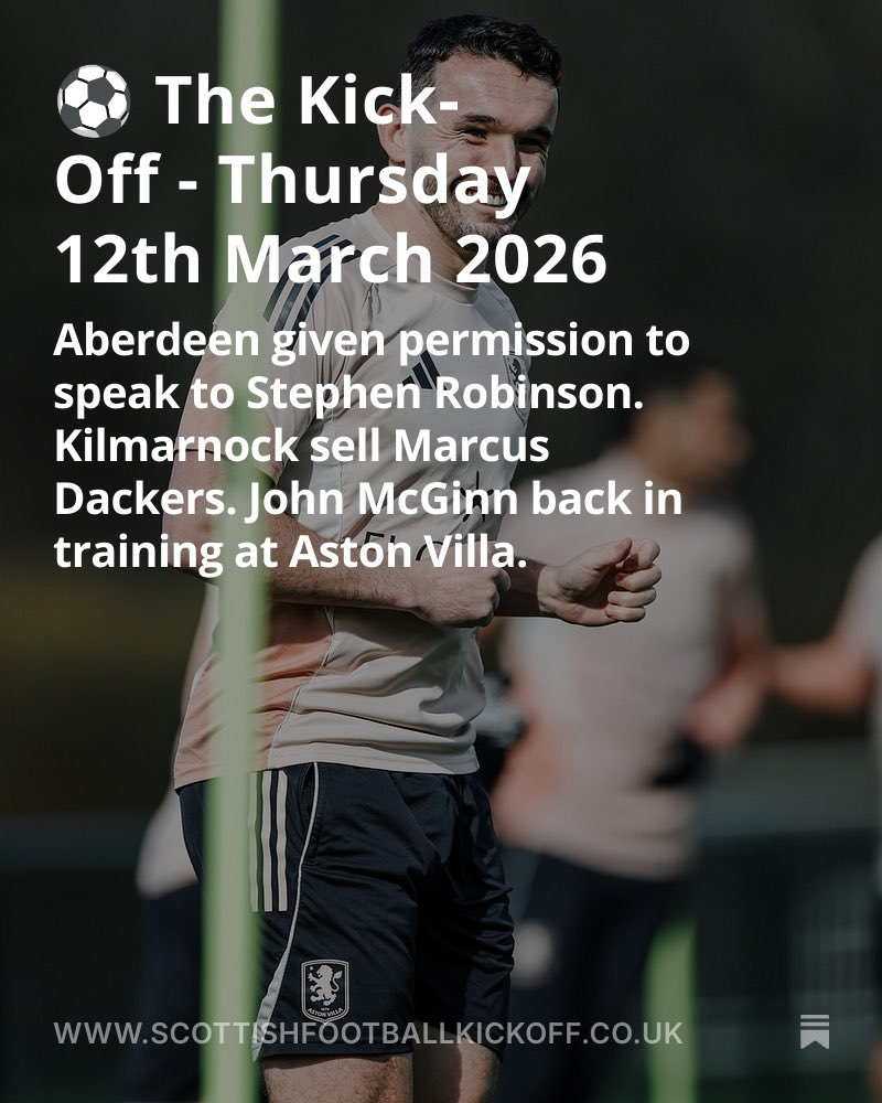 Scottish Football Kick-Off tweet media