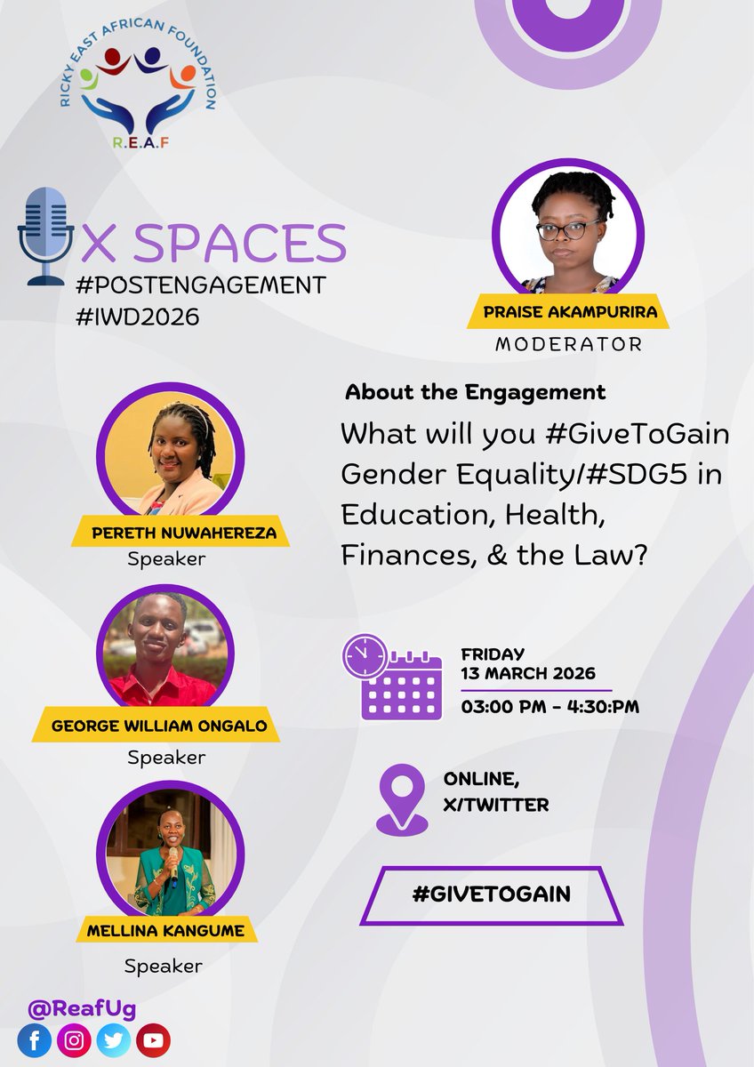 Ricky East African Foundation tweet media