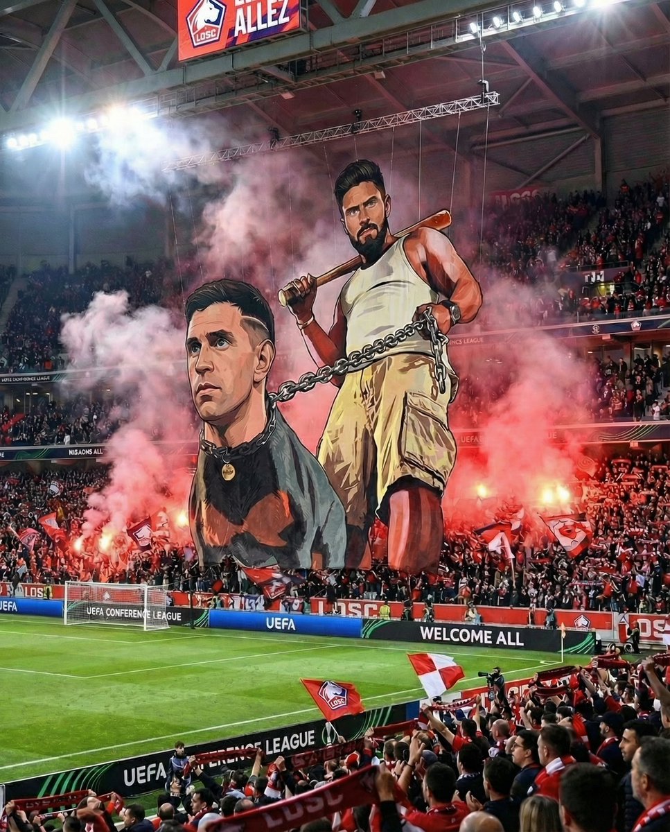 Lille Fans tweet media