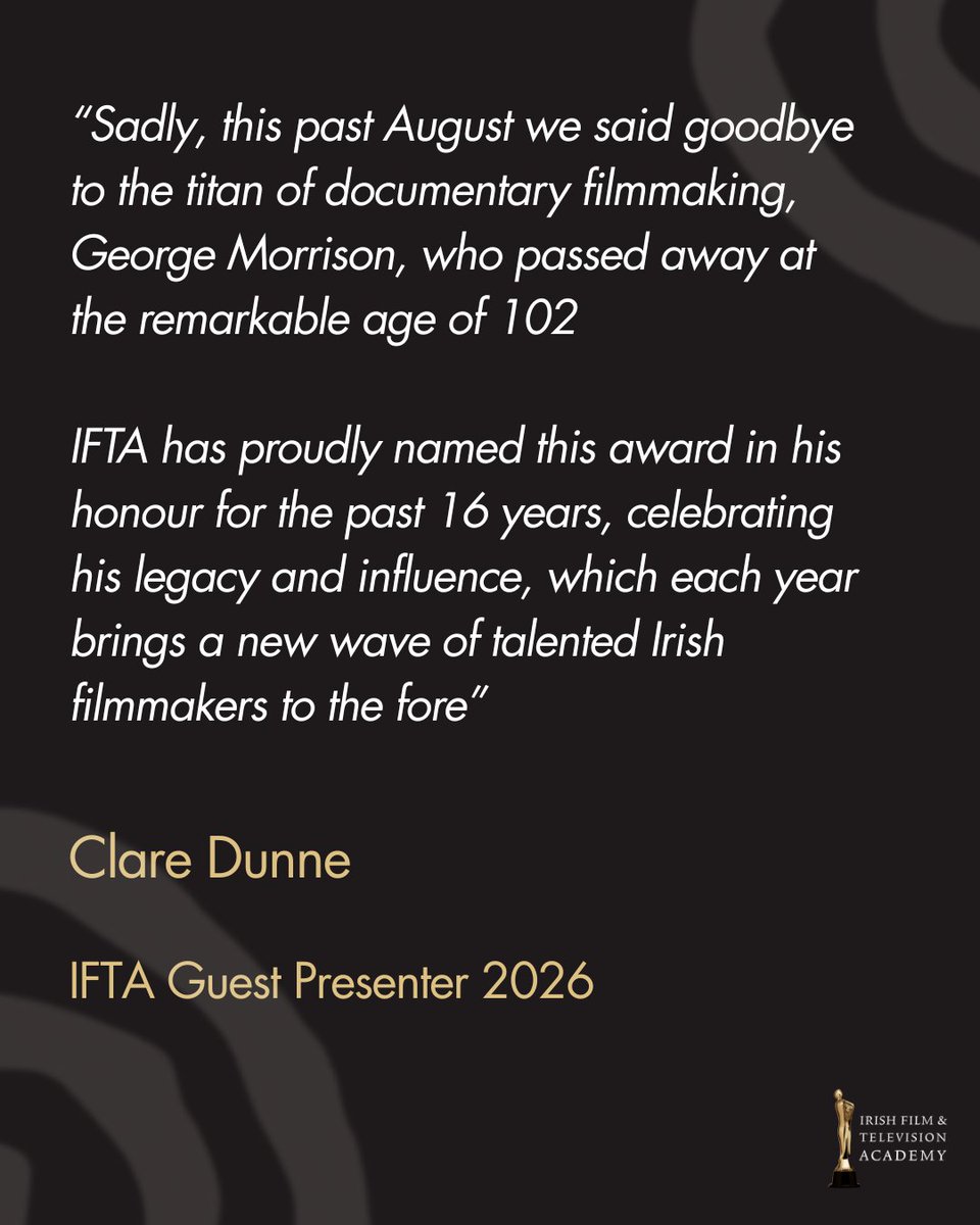 Irish Film & Television Academy (IFTA) tweet media