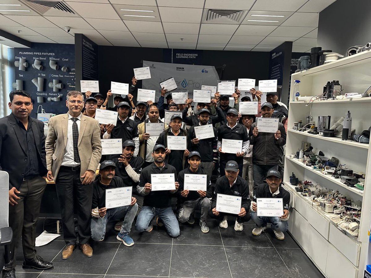 Water Management & Plumbing Skill Council tweet media