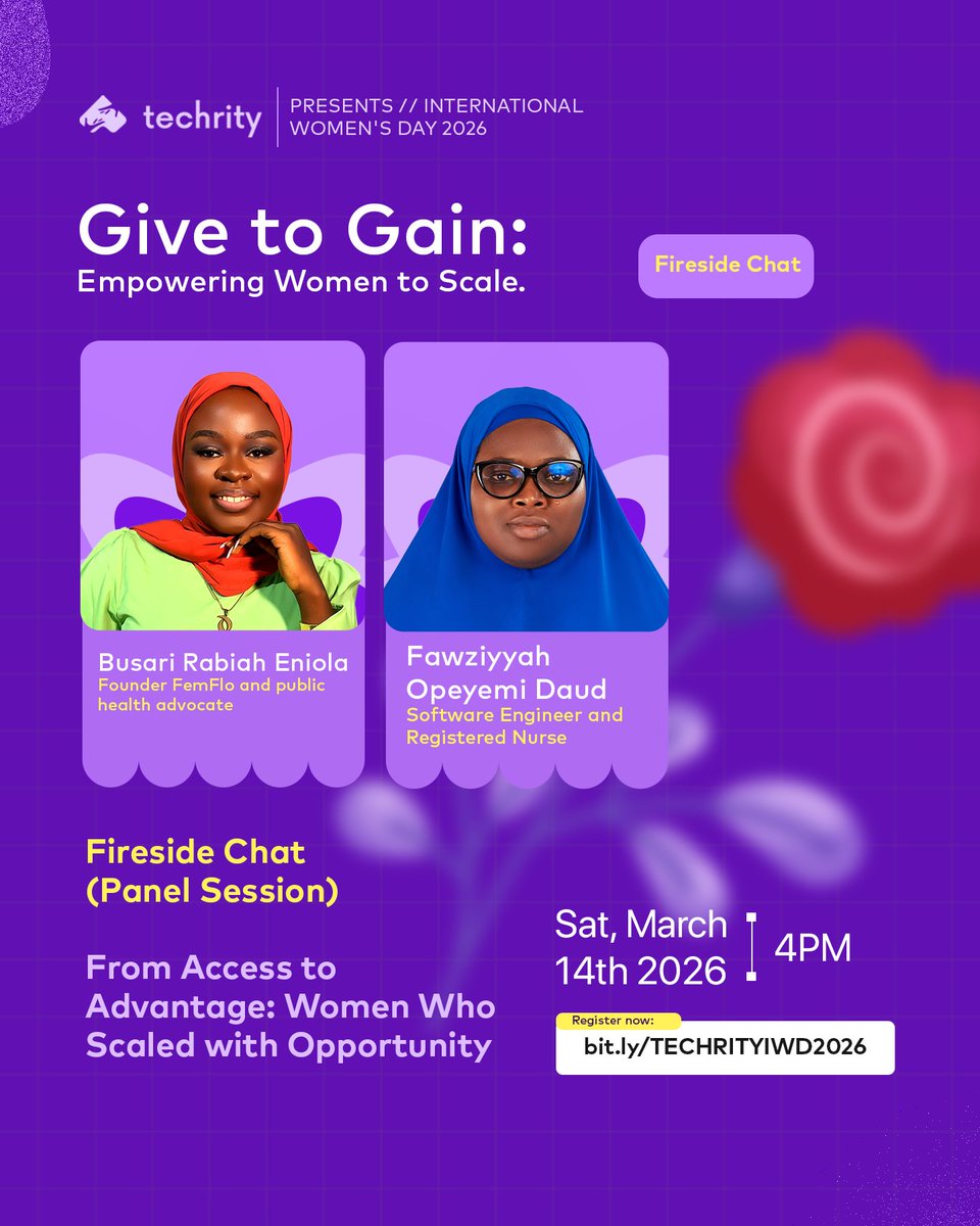 Techrity tweet media