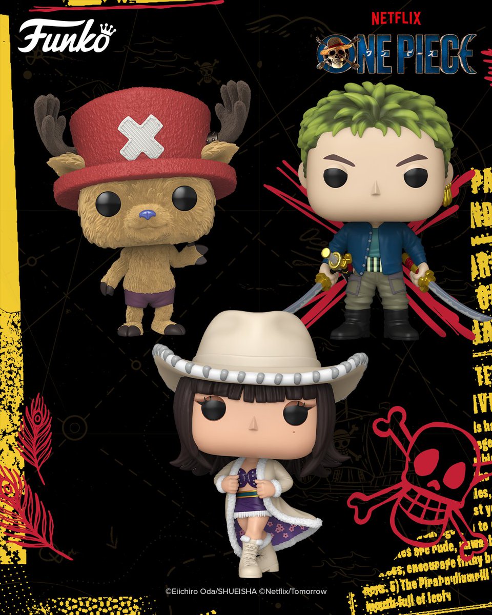 Set sail for adventure! 🏴‍☠️ New collectibles from the ONE PIECE live-action series are on the horizon. #ONEPIECE 

bit.ly/FunkoNewOnePie…