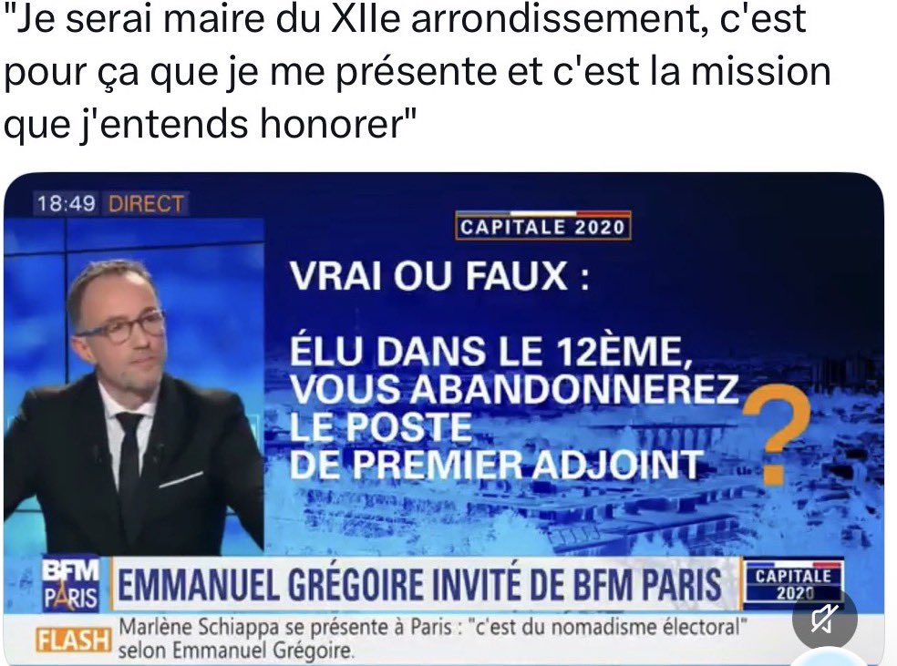 CapAdrien's tweet photo. @franceinfo 😂😂😂on le connaît très bien au contraire ! il n’a rien fait pour le #Periscolaire les #Ehpads, la #ruedetrevise il a favorisé les salles de shoot, a abandonné le 12e à une foldingue après avoir dit le contraire bref un super menteur incompétent ! https://t.co/8keqyCOo2H