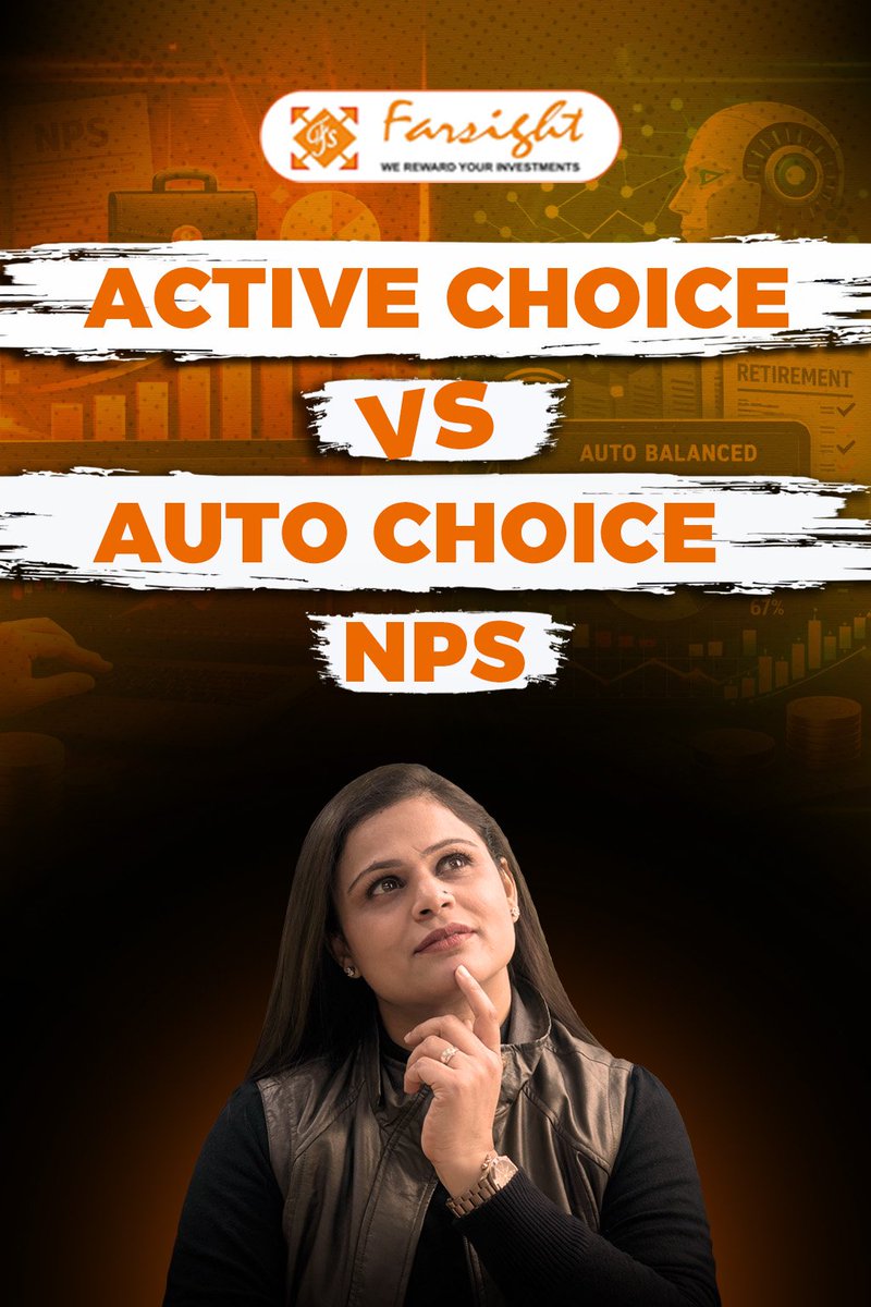 myfarsight's tweet photo. ACTIVE CHOICE VS AUTO CHOICE IN NPS
#nps #pfrda #npszarurihai #farsight #retirement #npsmsf #changesinnps #tier1 #tier2 #activechoice #autochoice https://t.co/dqBrltlxku