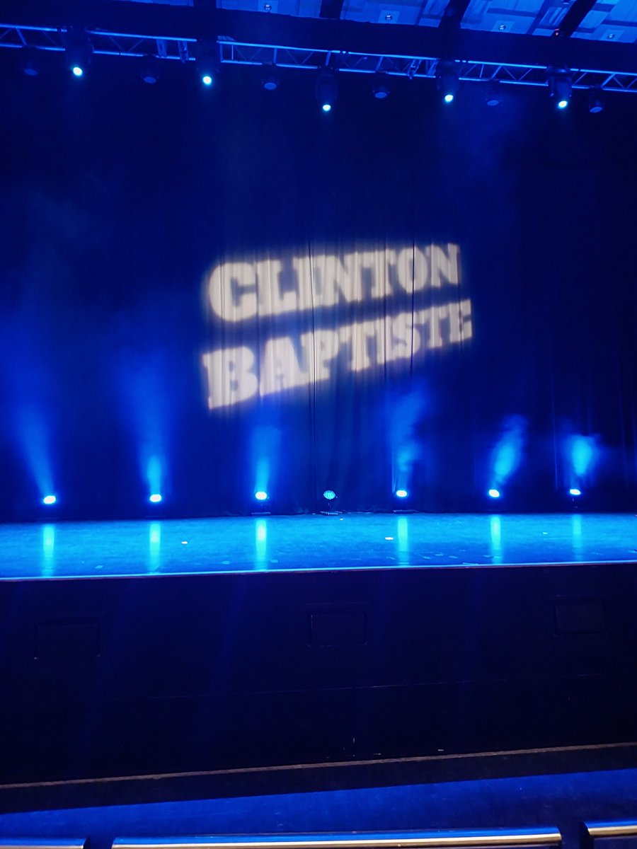 Y'alright! Spirits very strong in Brighton last night. Hilarious show from psychic phenomenon Clinton Baptiste. Literally wiping tears of laughter from my eyes. Beg, borrow or steal a ticket for his shows (well, dont steal, obviously - that would hit box office takings).