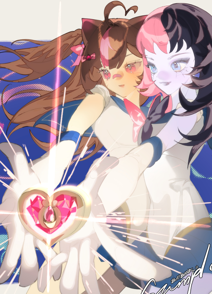 Bam__bank's tweet photo. ych couple c0ms  for @/hauntedducky on vgen 

#VGenComm #イラスト #YCHCommission https://t.co/h5baYOS0mH