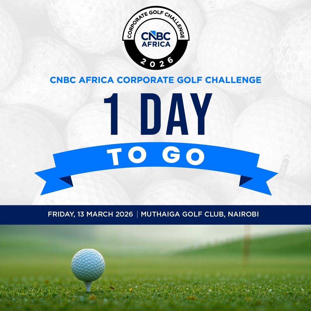 cnbcafrica's tweet photo. [EVENTS] 1 Day To Go! ⛳️ The CNBC Africa Corporate Golf Challenge 2026 arrives at Muthaiga Golf Club, Nairobi. 

We look forward to welcoming business leaders for a memorable day on the course.

#CNBCAfrica #CorporateGolfChallenge https://t.co/XDZWC5N6SY