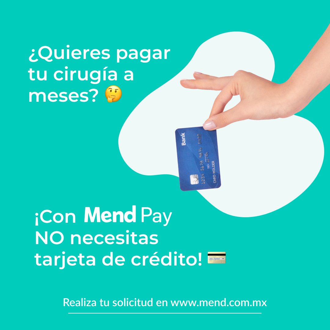 plastikgroup's tweet photo. ¿Necesitas apoyo financiero para pagar tu cirugía? Con MMendPaypuedes pagar tu cirugía hasta en 24 meses y sin tarjeta de crédito. 
Realiza tu solicitud en https://t.co/QcErpE6obz
#MendPay #CréditosMédicos #FinanciamientoMédico https://t.co/6oNNY9jDl7