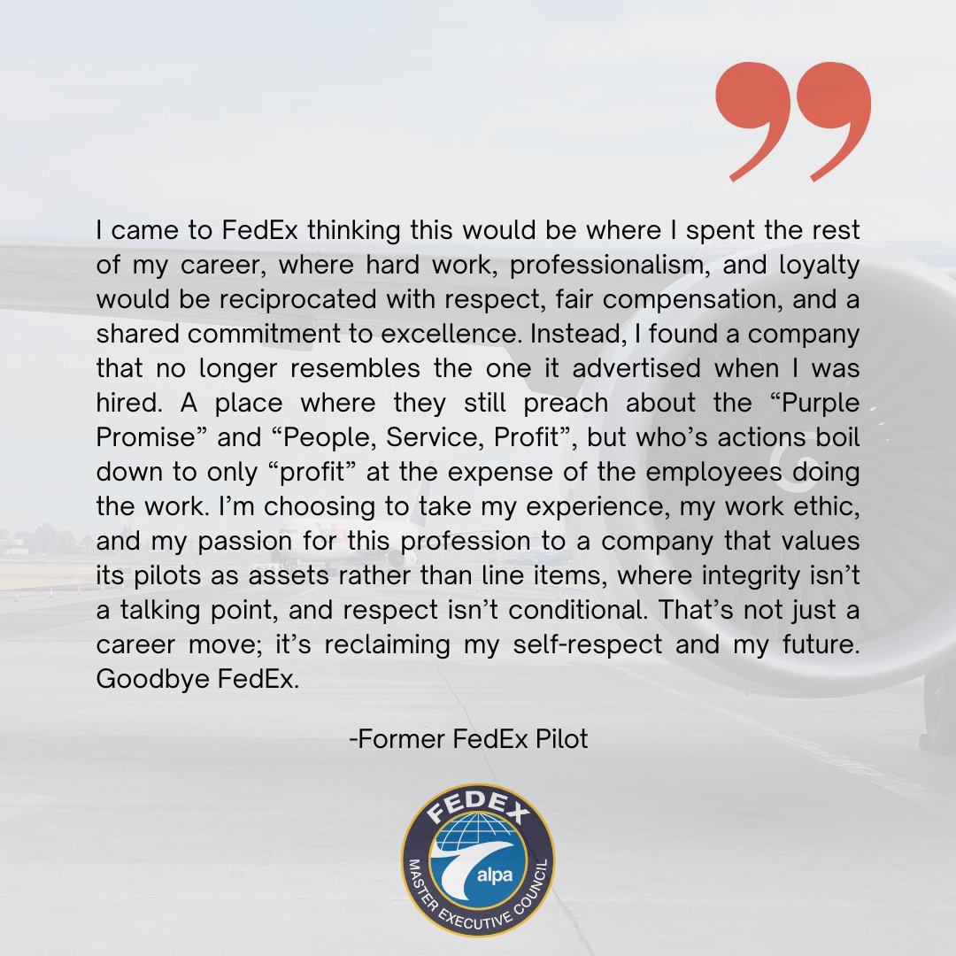 FedEx Pilots tweet media