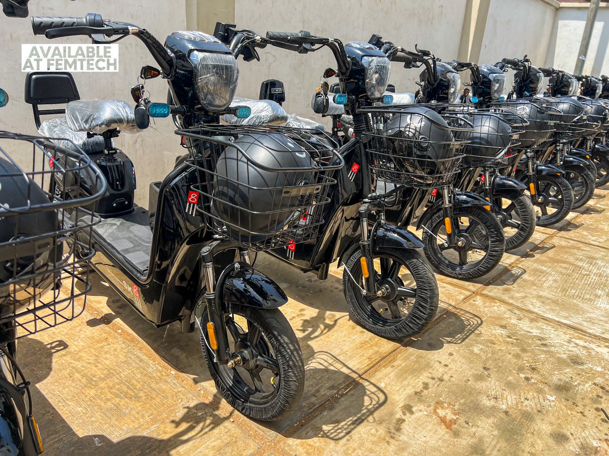 femtechitworld's tweet photo. Ride for free !  No fuel⛽️❌❌❌
Currently sells for N585,000 only !

🖱️https://t.co/FU7Hqx0qgQ 

#ebike #femtech #electricbike https://t.co/iKspToq4PW