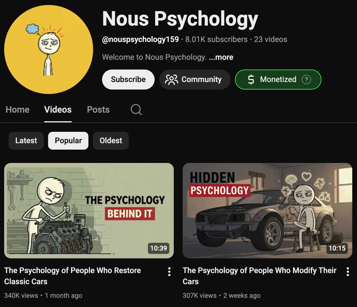 TubeLab - YouTube Niches tweet media