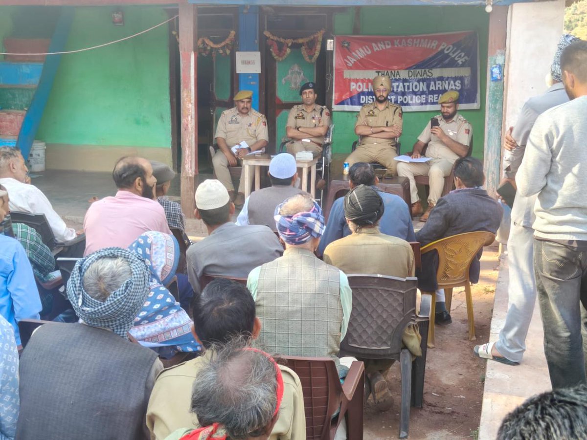 DISTRICT POLICE REASI tweet media