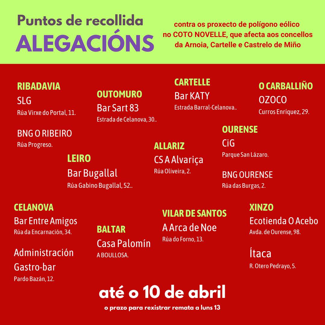 Stop Eólicos A Limia Xurés Celanova tweet media