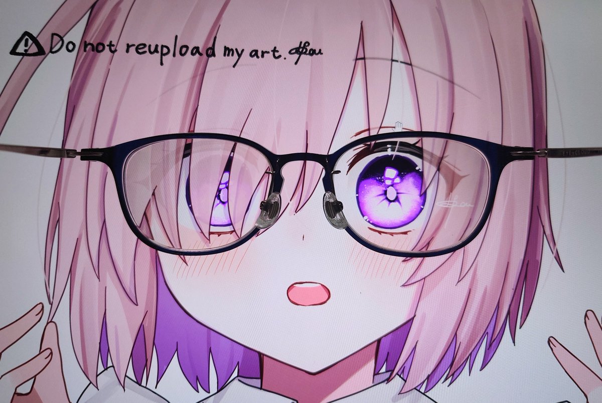 マシュ・キリエライト(Fate) 「なるほどね」|はるかっぱのイラスト