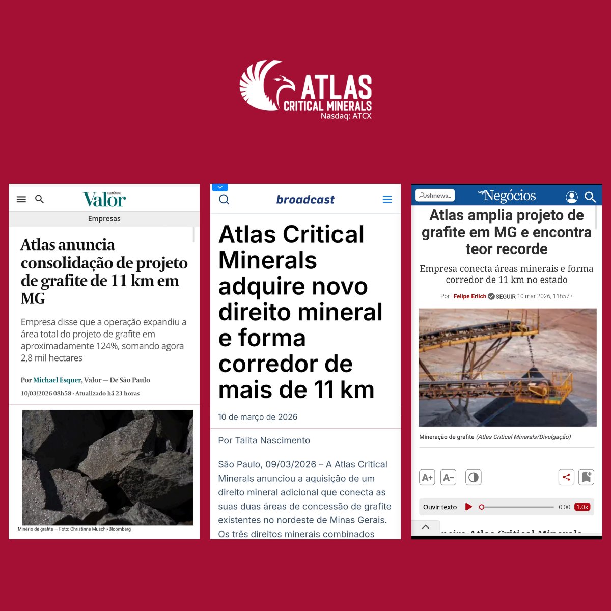 Atlas Critical Minerals Corp. (Nasdaq: ATCX) tweet media
