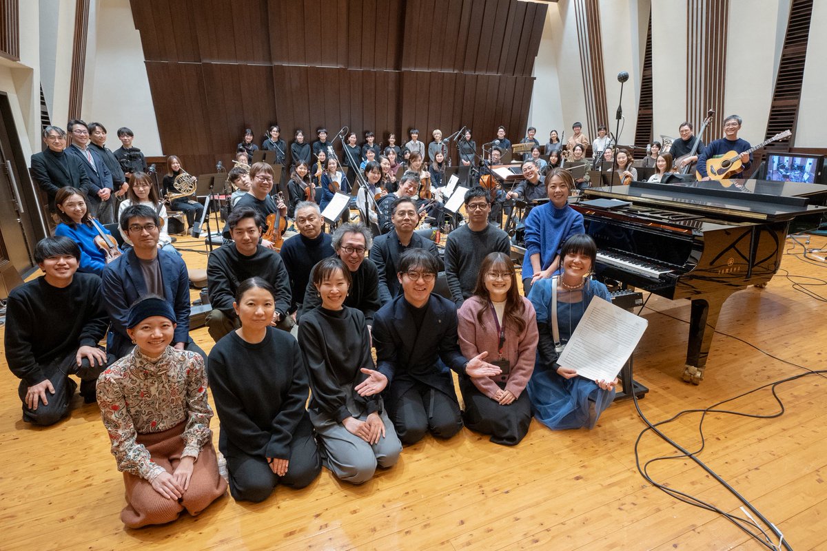 #ヤマハ銀座店 の開店音楽、
無事に運用初日を迎えました。
初お披露目の時間に立ち会って頂いた皆様本当にありがとうございます！！

1F 特別展では、音楽と楽譜を通して、色んな方とコミュニケーションとれる、自分にとってずっと夢だったことの一つが実現した1日でした…！