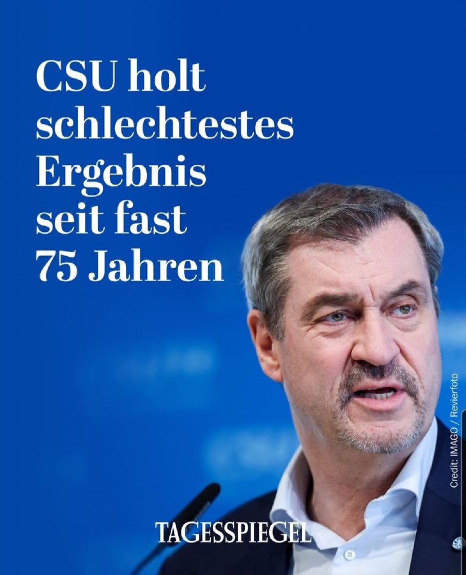 Tibor58555999's tweet photo. Das kommt davon, wenn man versucht rechts zu überholen und die Grünen zum Feind zu erklären und lieber sein narzistisches Ego auslebt, anstatt vernünftig zu regieren. #nocsu,#noafd https://t.co/bIBth9mBdq