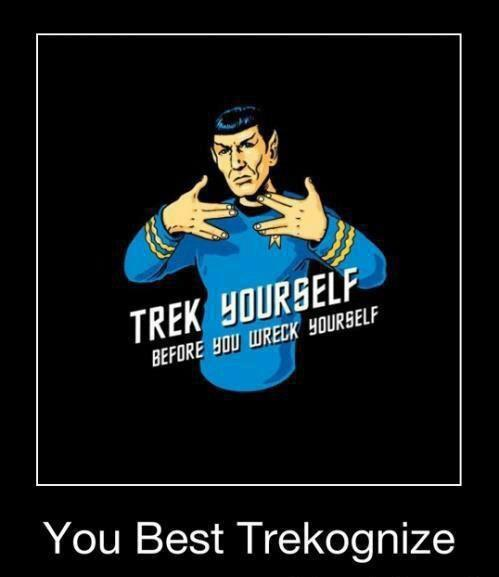 Always an important reminder 
#StarTrek #Trek