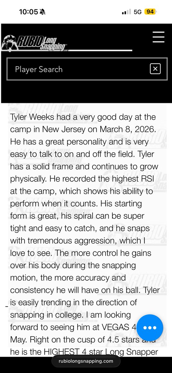 4⭐️ LS Tyler Weeks tweet media