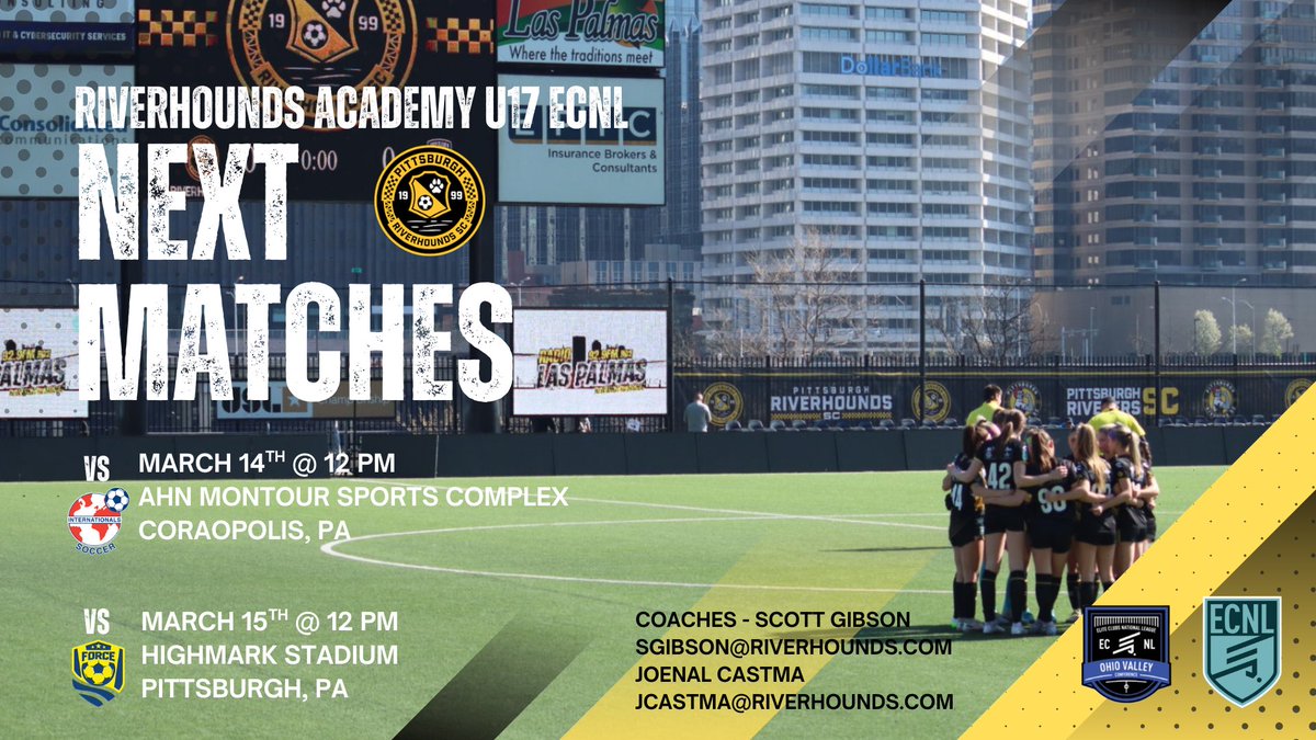 Pittsburgh Riverhounds Academy U17 ECNL tweet media